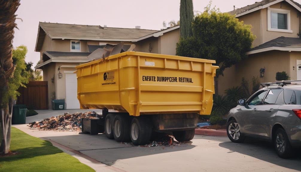 dumpster rental advantages explained
