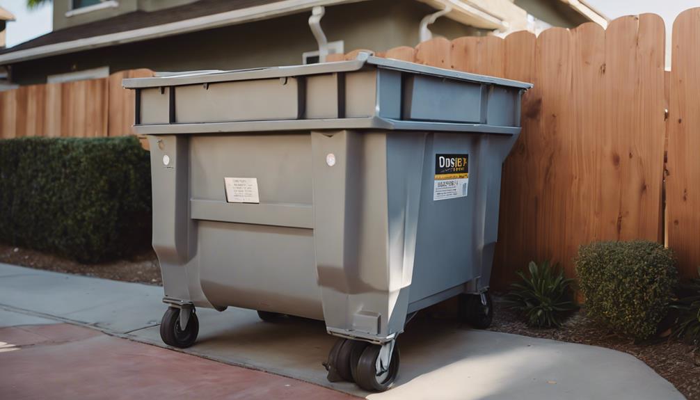 small dumpster size advantages