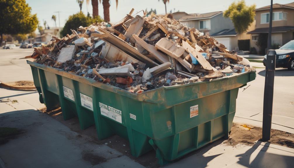 waste disposal in california